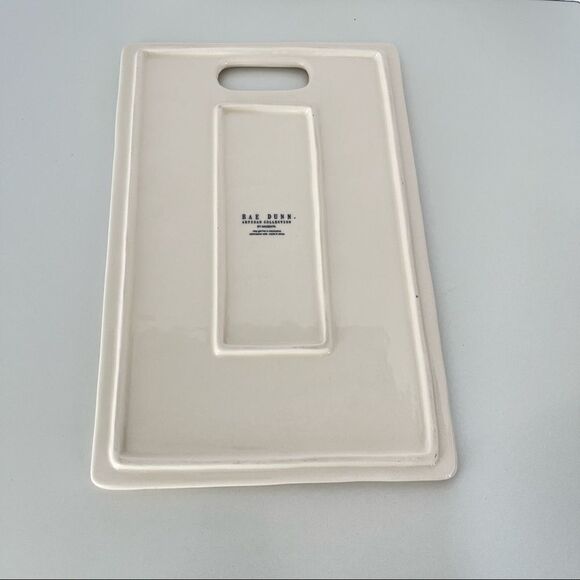 Rae Dunn Ceramic Cheese Board serving tray - Picture 2 of 4